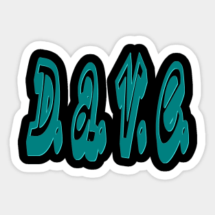 D.A.V.E. Sticker